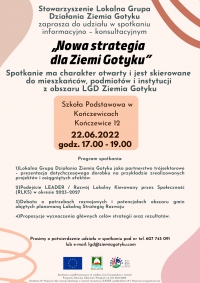 22 czerwca 2022 - spotkanie informacyjno-konsultacyjne w Kończewicach