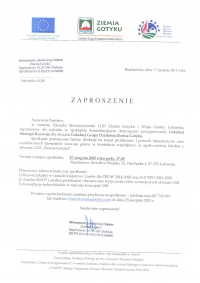 Spotkanie konsultacyjne w Brąchnowie ( gmina Łubianka ) 26 sierpnia 2015 rok