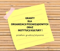 Granty dla organizacji pozarządowych i instytucji kultury w ramach PROW