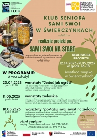Klub Seniora SAMI SWOI zachęca do udziału w projekcie!